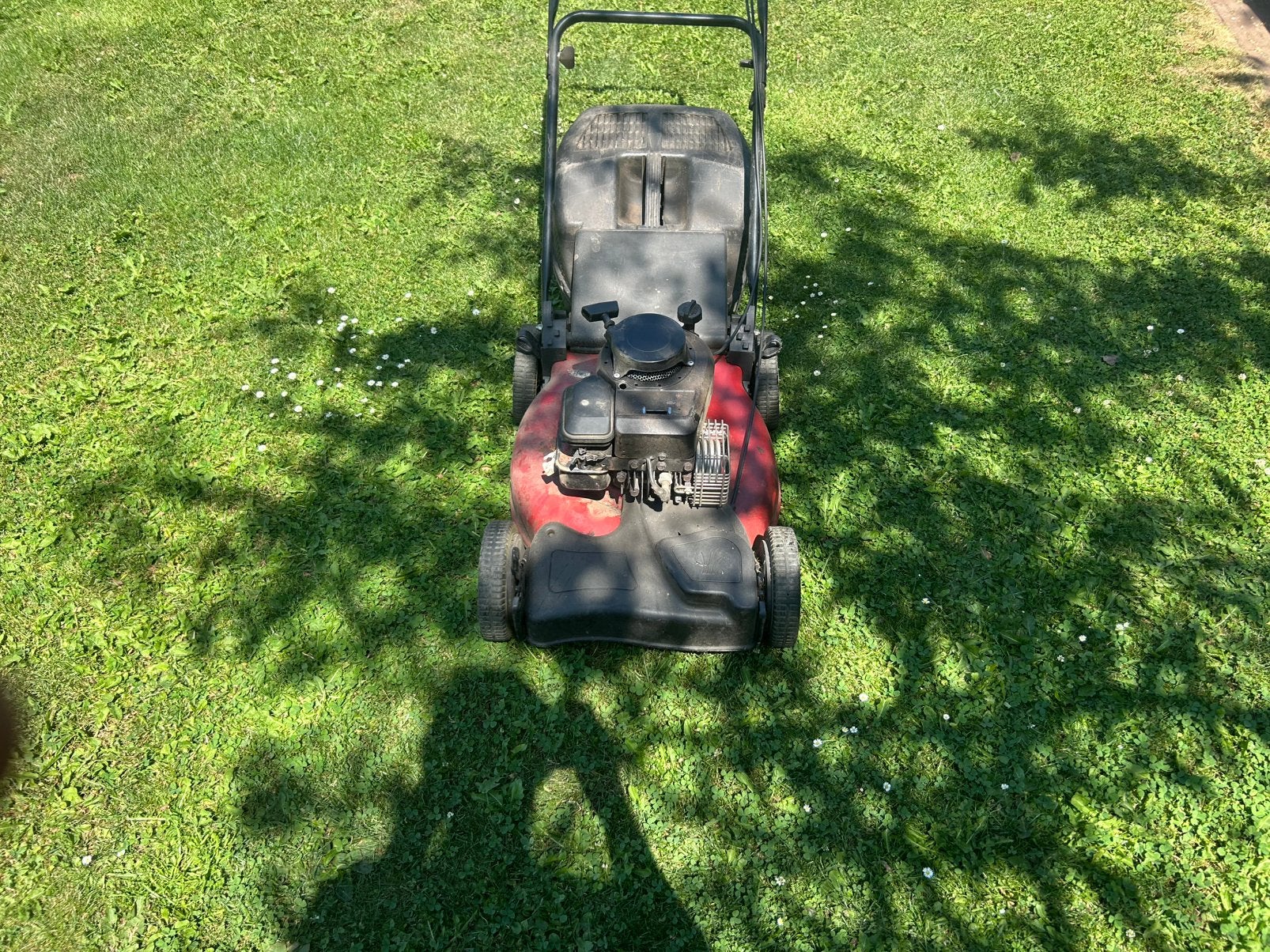 Briggs & Stratton grasmaaier 5 PK, Ophalen