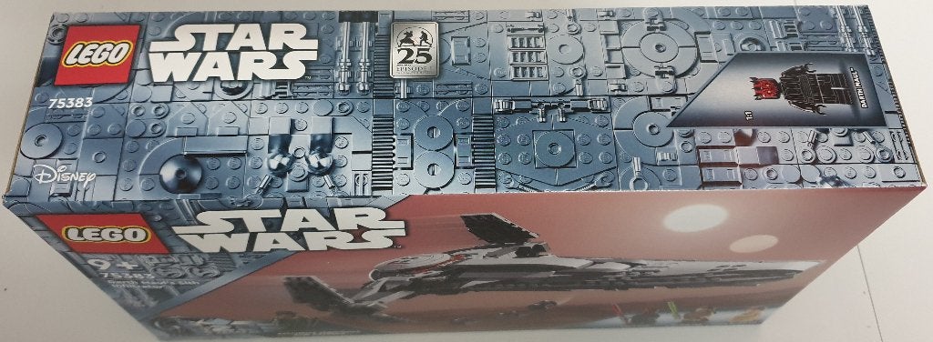 LEGO 75383 L'infiltrateur Sith de Dark Maul - NEUF ET SCELLÉ, Neuf, Lego, Ensemble complet, Pièces supplémentaires incluses