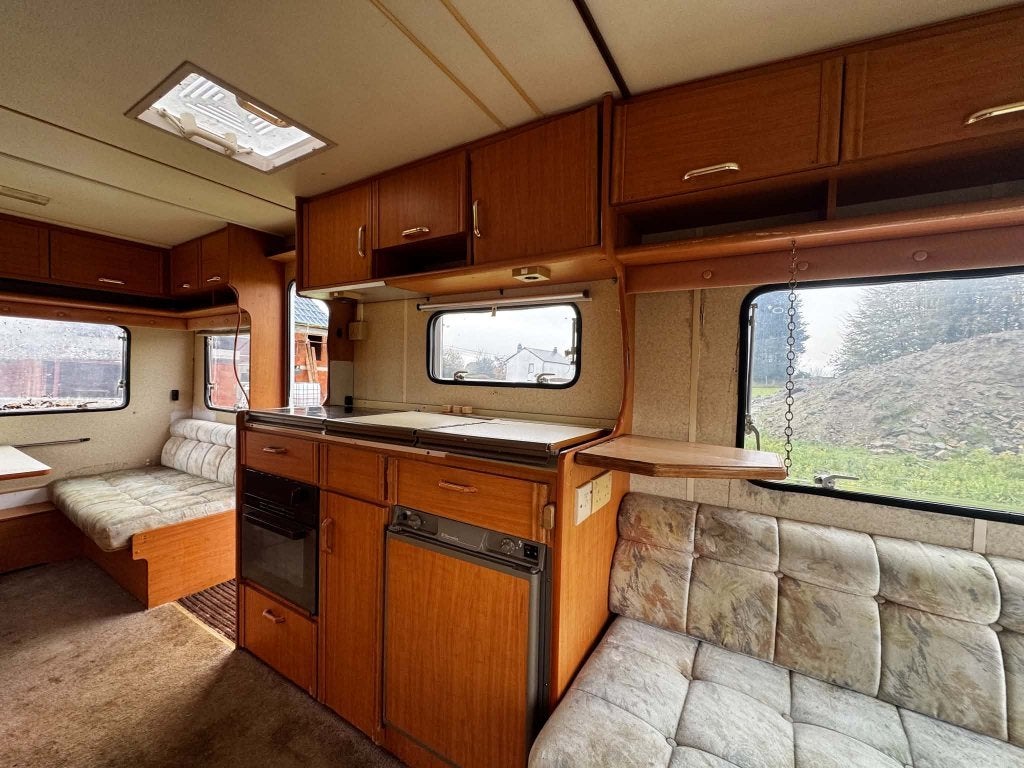 caravane de chantier, Enlèvement