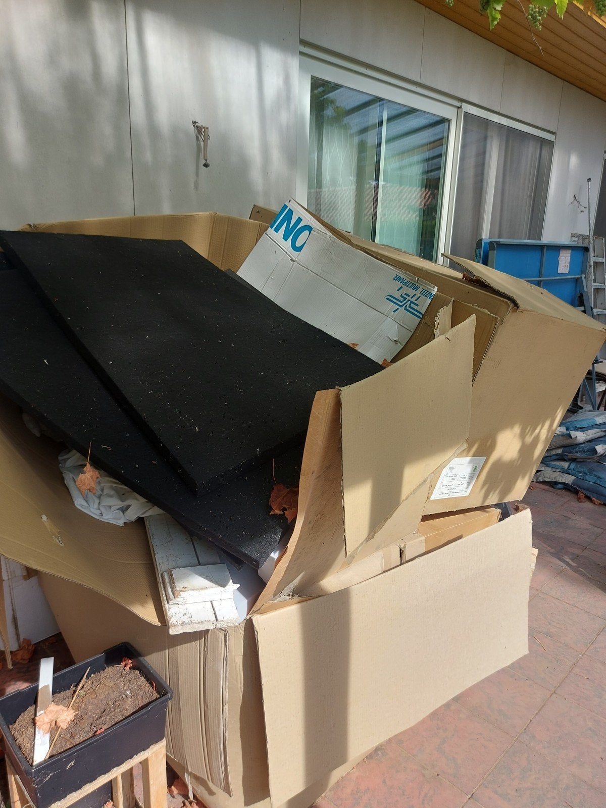 Lot geluidsisolatie, Doe-het-zelf en Bouw, Isolatie en Afdichting, Ophalen, Zo goed als nieuw, Overige materialen, Dakisolatie