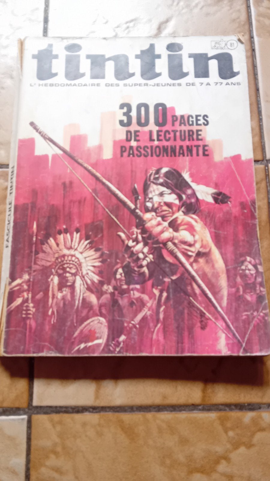 Journal de tintin de 1971, Livres, Enlèvement, Utilisé