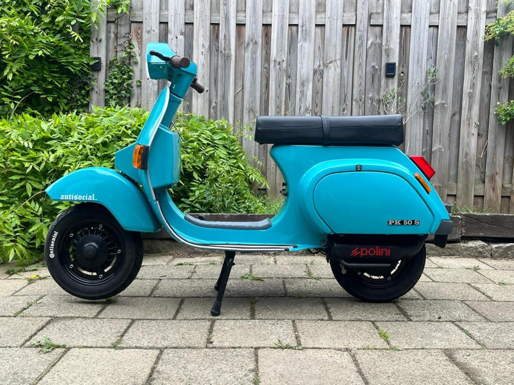 Vespa PK50s | 1982 | 70 cc | gerestaureerd, Fietsen en Brommers, Scooters | Vespa, Ophalen, Gebruikt, Overige modellen, 70 cc