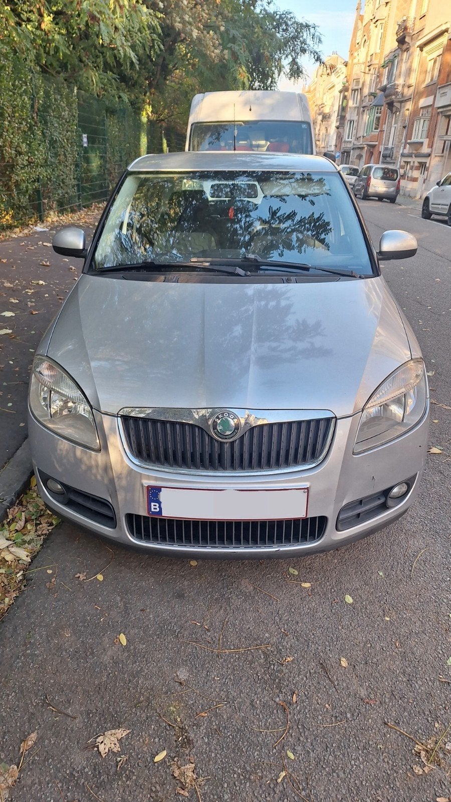 skoda fabia 2009 euro4 ess 1200cc, Autos, Skoda, Argent ou Gris, Achat, Boîte manuelle, Noir