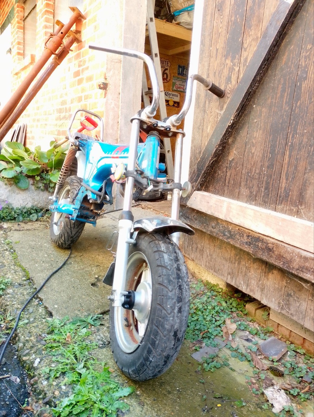 Motodax 125 rolling frame (Jincheng), Fietsen en Brommers, Ophalen