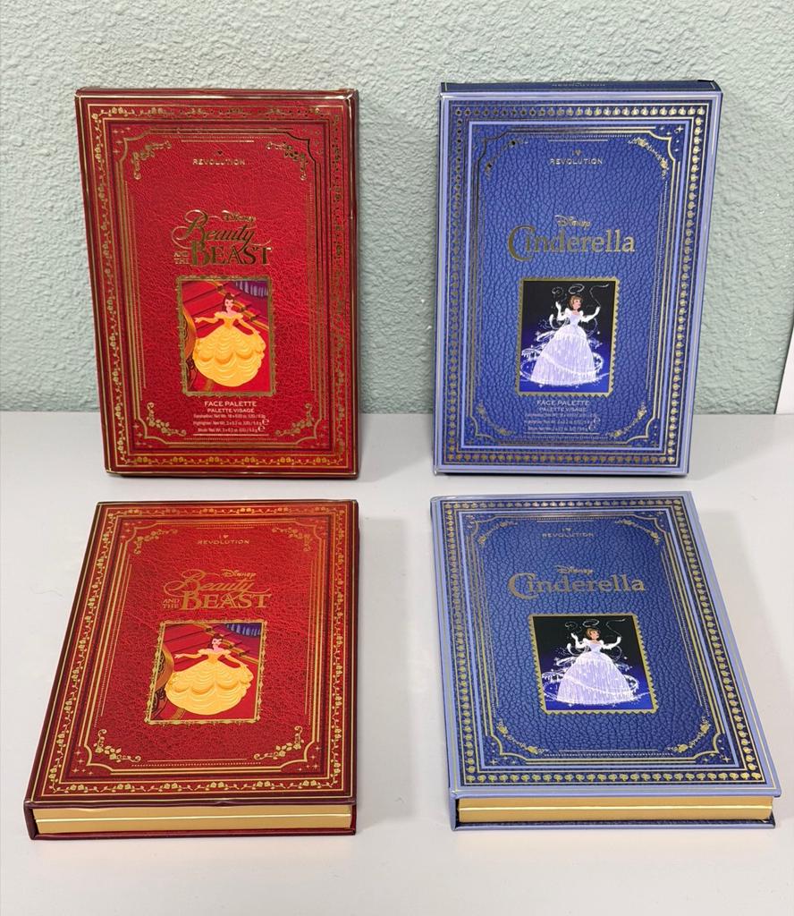 De 2x Revolution Disney Storybook Beauty Beast & Cinderella, Enlèvement ou Envoi, Neuf, Yeux, Maquillage