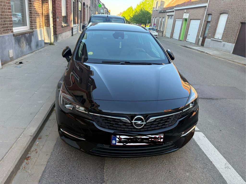 Opel astra tourer+, Auto's, Voorwielaandrijving, Leder en Stof, Zwart, Navigatiesysteem