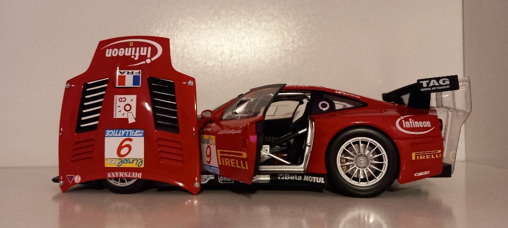 1/18 Ferrari 575 GTC FIA GT Team J.M.B Winner Estoril 2003, Hobby & Loisirs créatifs, Voitures miniatures | 1:18, Enlèvement ou Envoi