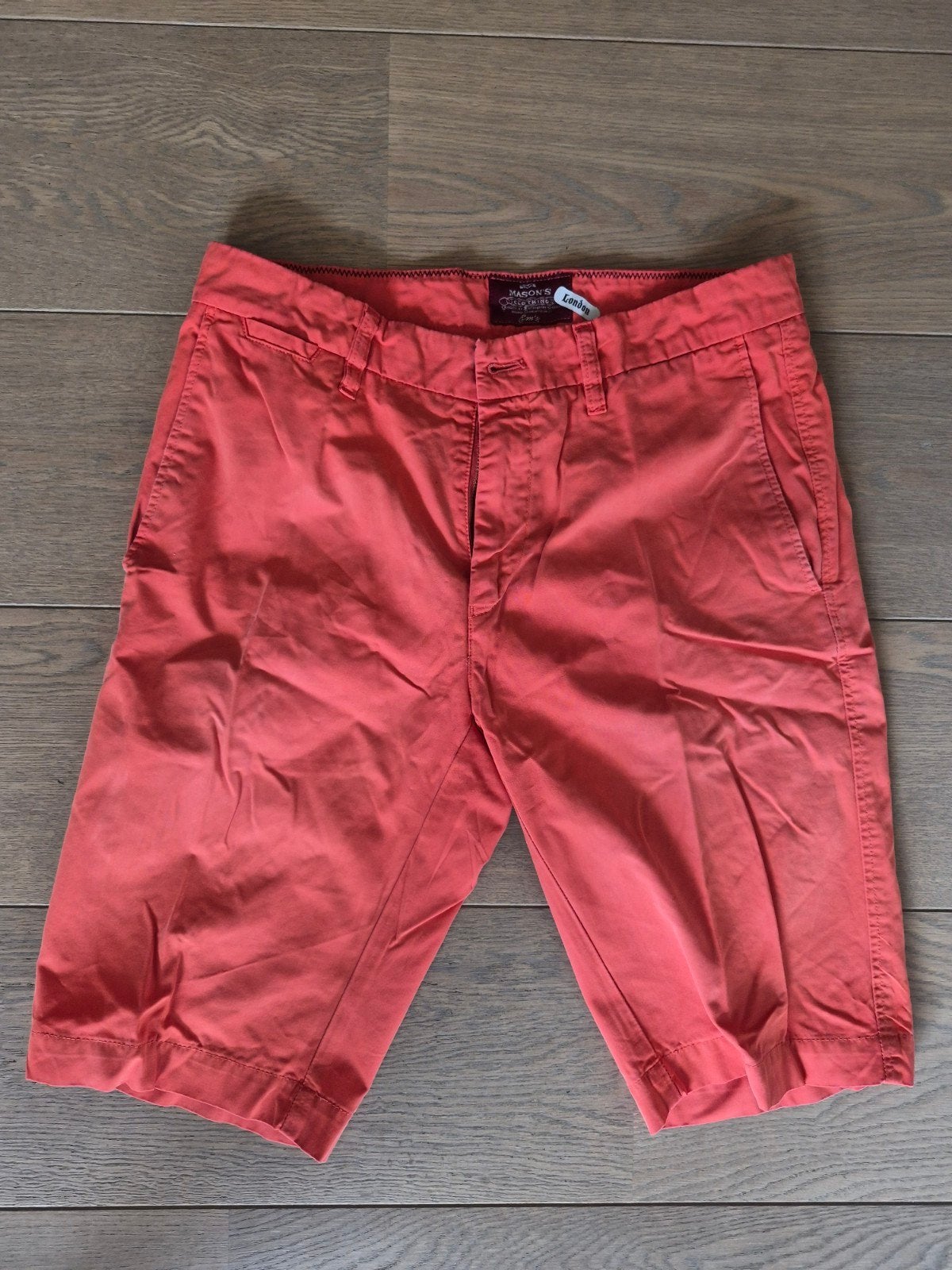 koraalrode shorts van Mason's, Kleding | Heren, Ophalen