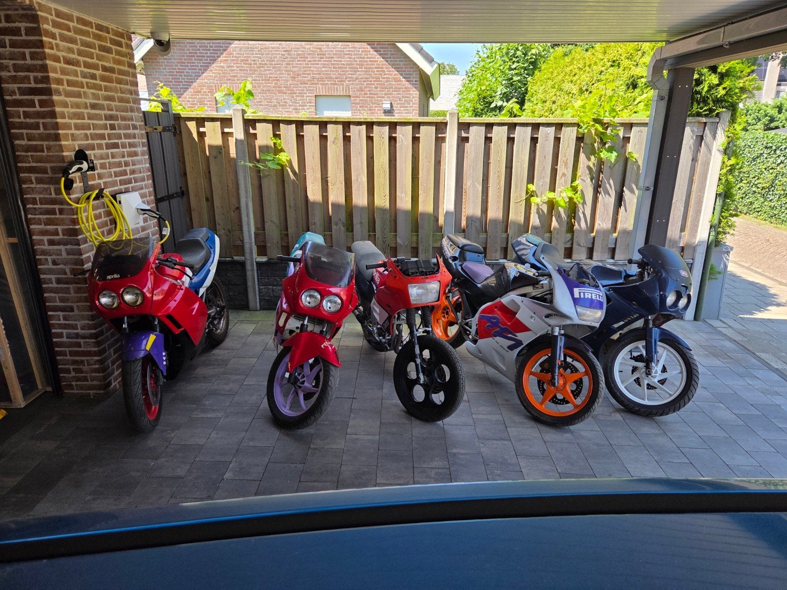 5 stuks aprilia af1, Fietsen en Brommers, Brommers | Oldtimers, Ophalen