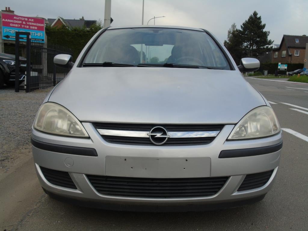Opel Corsa 1.2i Benzine *06/2005 *1e Eigenaar *Weinig Kms, Autos, Argent ou Gris, Achat, 139 g/km, Ordinateur de bord