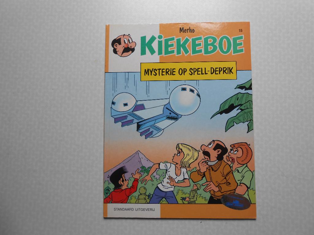 Kiekeboe reclame uitgave krediet a d nijverheid. Mysterie op, Eén stripboek, Merho, Nieuw, Ophalen of Verzenden
