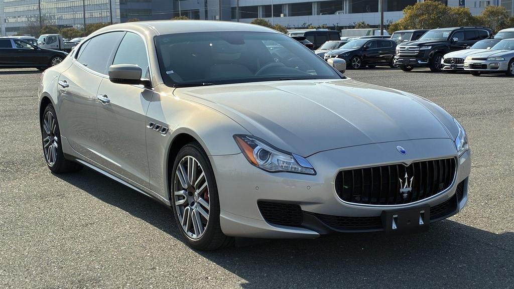 Maserati Quattroporte S Q4 2016 Slechts 34.708 km, Autos, Maserati, Argent ou Gris, Achat, Beige, Entreprise