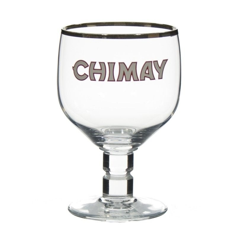 Chimay bierglas 33cl, Ophalen, Zo goed als nieuw, Bierglas