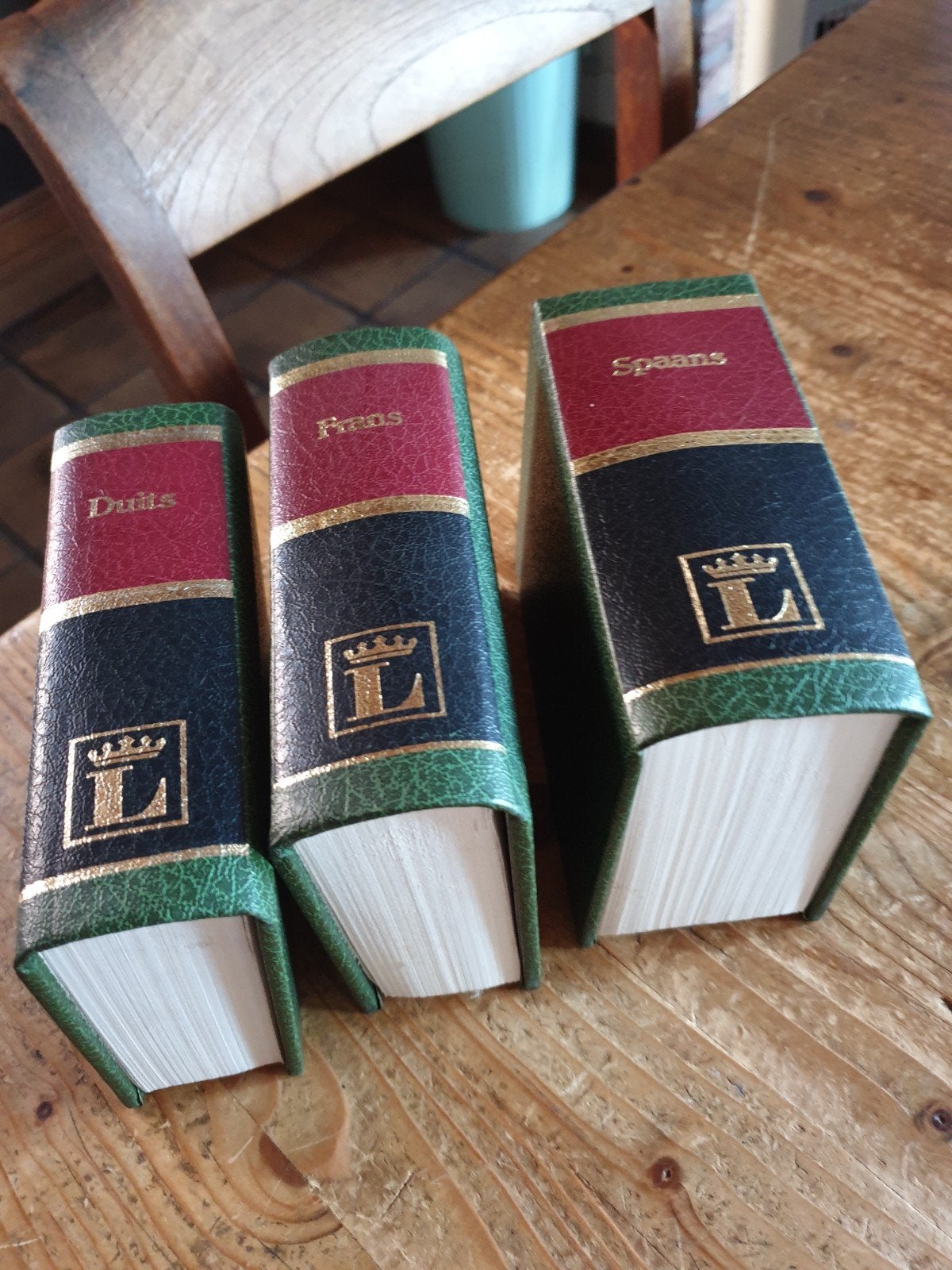 3 woordenboeken van lekturama frans ,spaans en duits, Livres, Encyclopédies, Enlèvement ou Envoi
