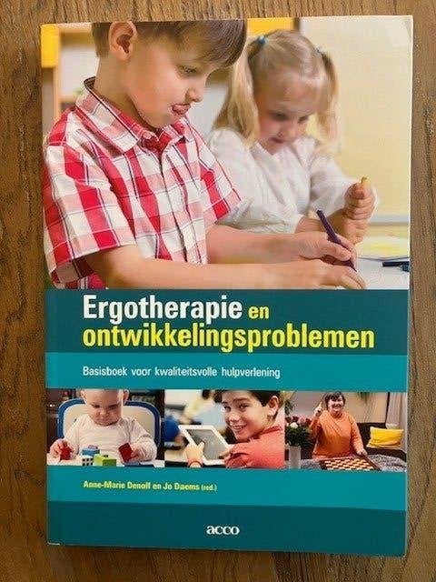 Ergotherapie en ontwikkelingsproblemen, Boeken, Studieboeken en Cursussen, Ophalen, Zo goed als nieuw, Hoger Onderwijs