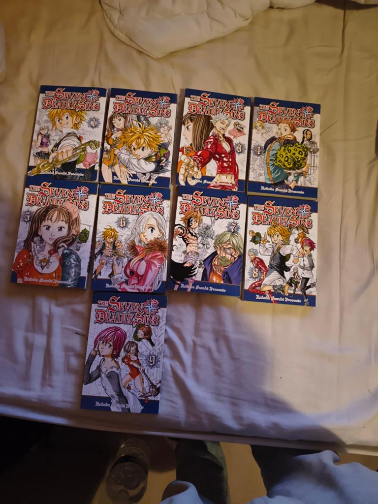 The seven deadly sins manga 1tot9, Boeken, Ophalen of Verzenden