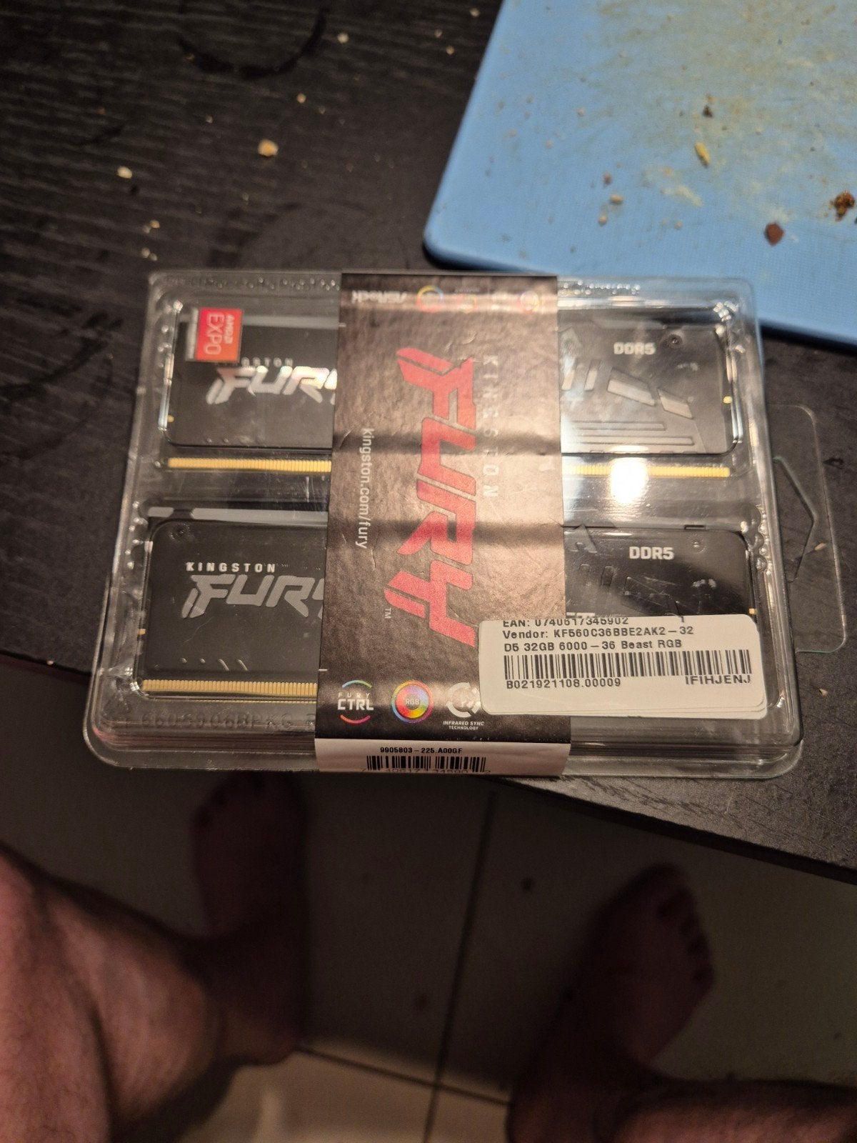 MÉMOIRE 64 GO FURY BEAST, Informatique & Logiciels, Mémoire RAM, Enlèvement ou Envoi, 64 GB