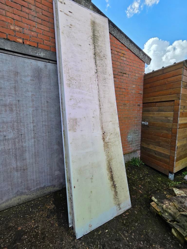 9 polycarbonaat platen te koop + profielen, Ophalen