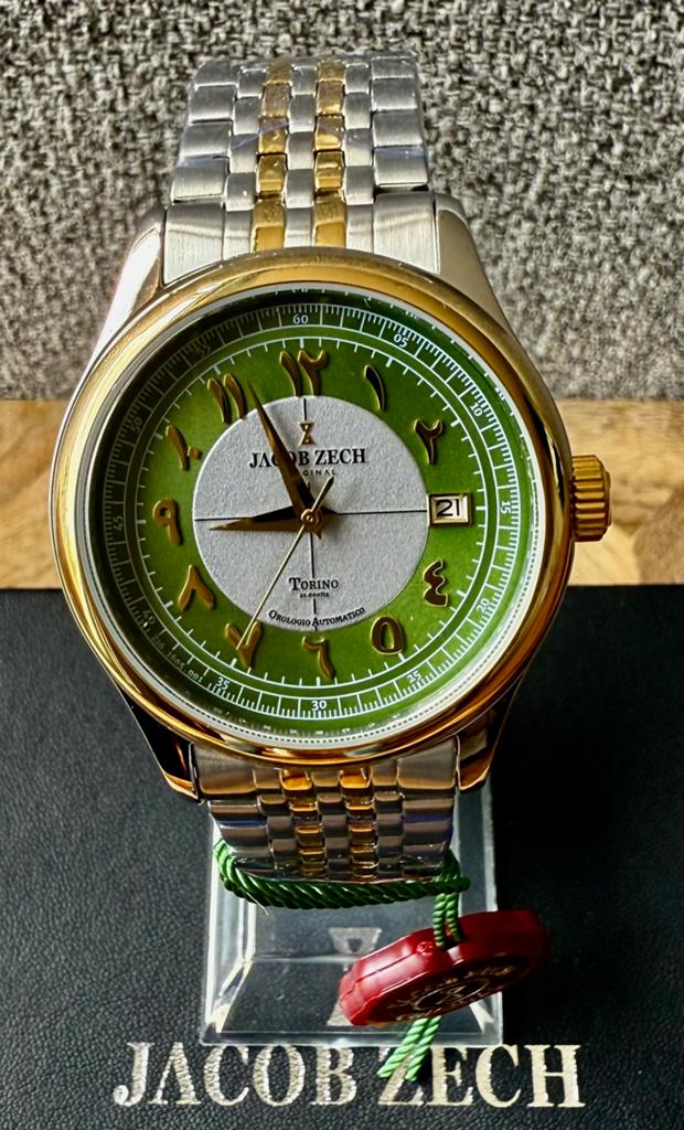 AUTOMATISCHE JACOB ZECH TORINO NR0193 TWV699€! 💯%ORIGINEEL, Handtassen en Accessoires, Horloges | Antiek, Ophalen of Verzenden