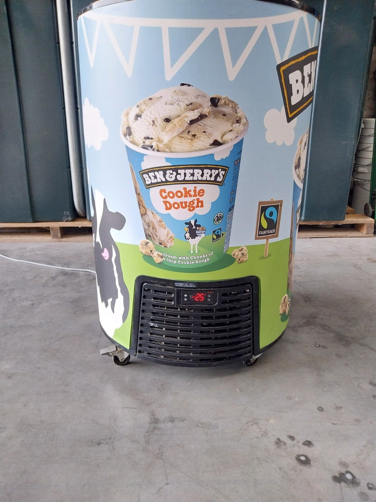 Ben & Jerry's diepvries emmer / party vriezer, Electroménager, Congélateurs, Congélateur, 85 à 120 cm, Comme neuf, Enlèvement