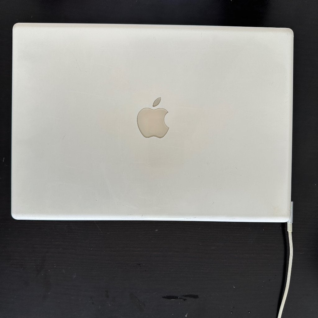 Apple MacBook wit A1181 13" vintage + originele doos, Gebruikt, 13 inch, Ophalen of Verzenden, Azerty