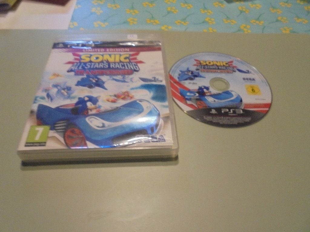 Playstation 3 Sonic All Stars Racing Transformed (orig), Games en Spelcomputers, Games | Sony PlayStation 3, Gebruikt, Racen en Vliegen
