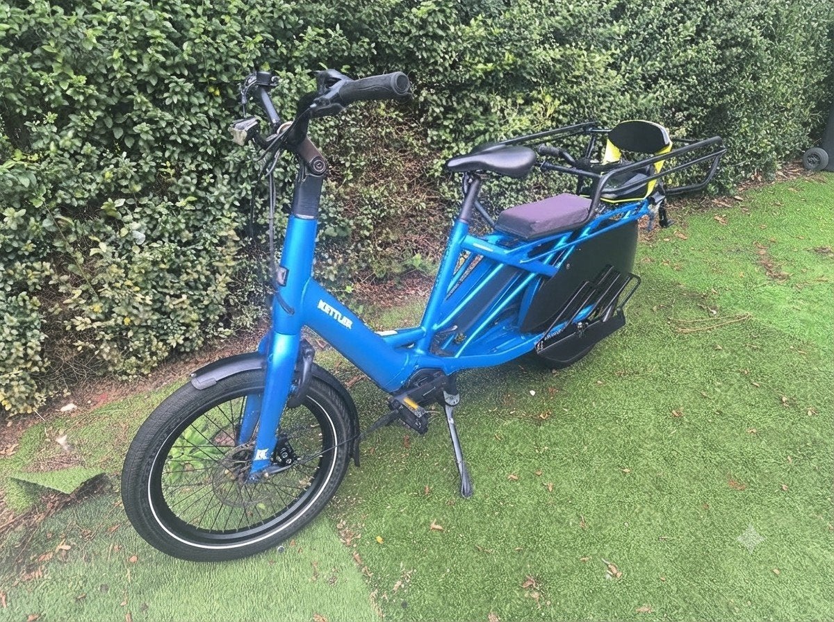Kettler Longtail Cargobike (2023) - Bosch CX 500Wh - 3271 km, Enlèvement, Comme neuf, 50 km par batterie ou plus, Autres marques