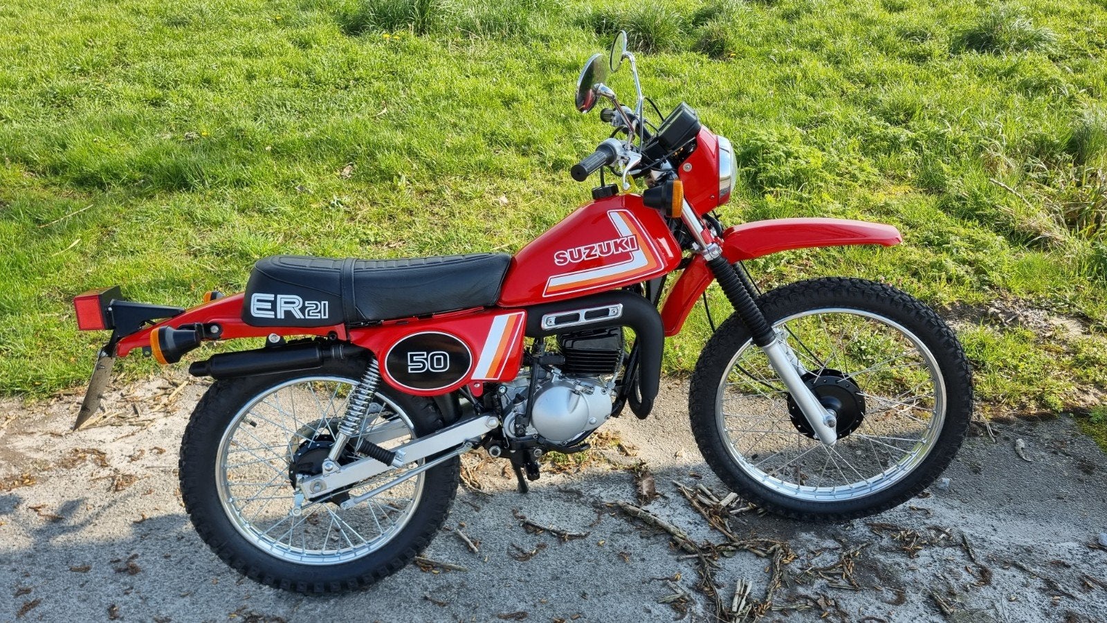 Suzuki ts50er, Ophalen