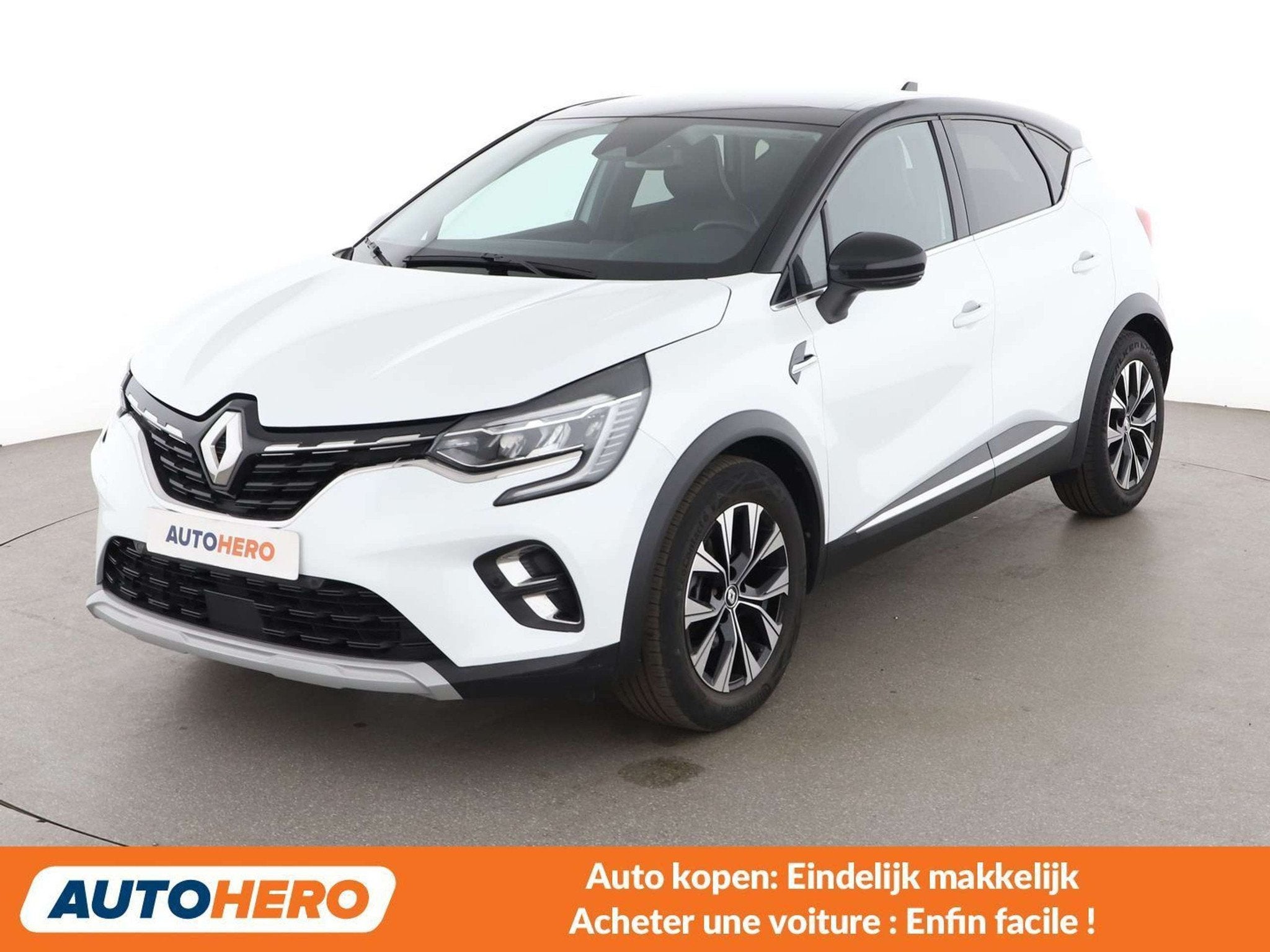 Renault Captur 1.6 Hybrid E-Tech Techno (bj 2023, automaat), Auto's, Lichtsensor, Gebruikt, 1436 kg, 105 kW