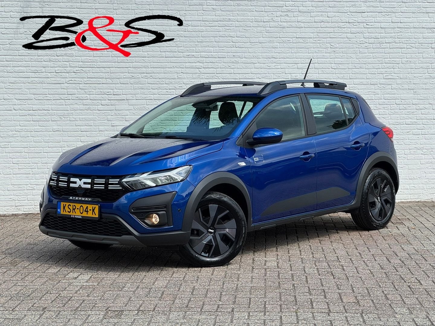 Dacia Sandero Stepway 1.0 TCe 90 Expression Automaat Trekhaa, Automaat, Zwart, Blauw, Bedrijf