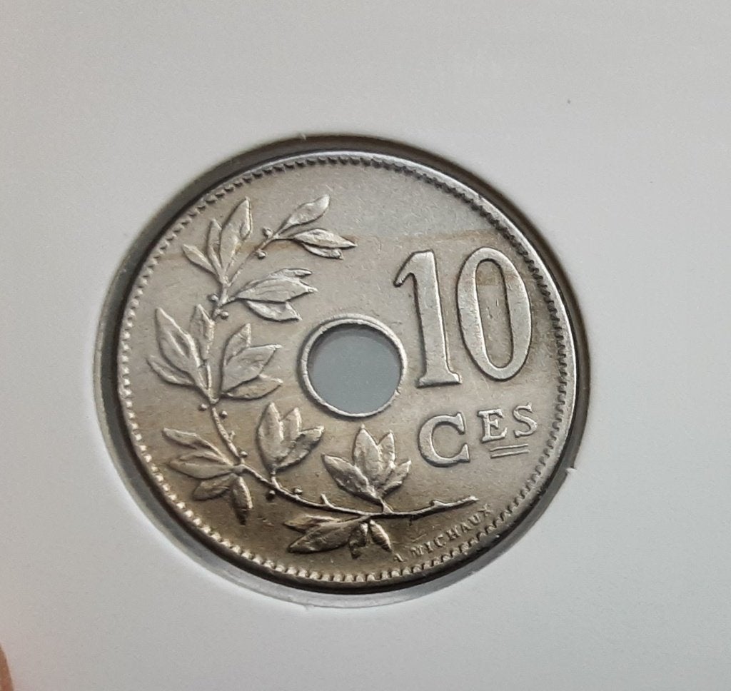 Belgique -10 cents — 1905 Fr. (Réf 112)., Enlèvement ou Envoi, Métal, Monnaie en vrac