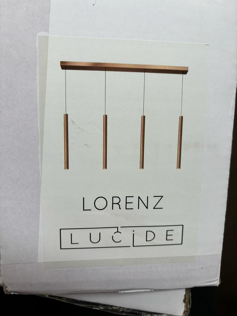 Lampe suspendue Lucide en bronze neuve, Enlèvement, Neuf