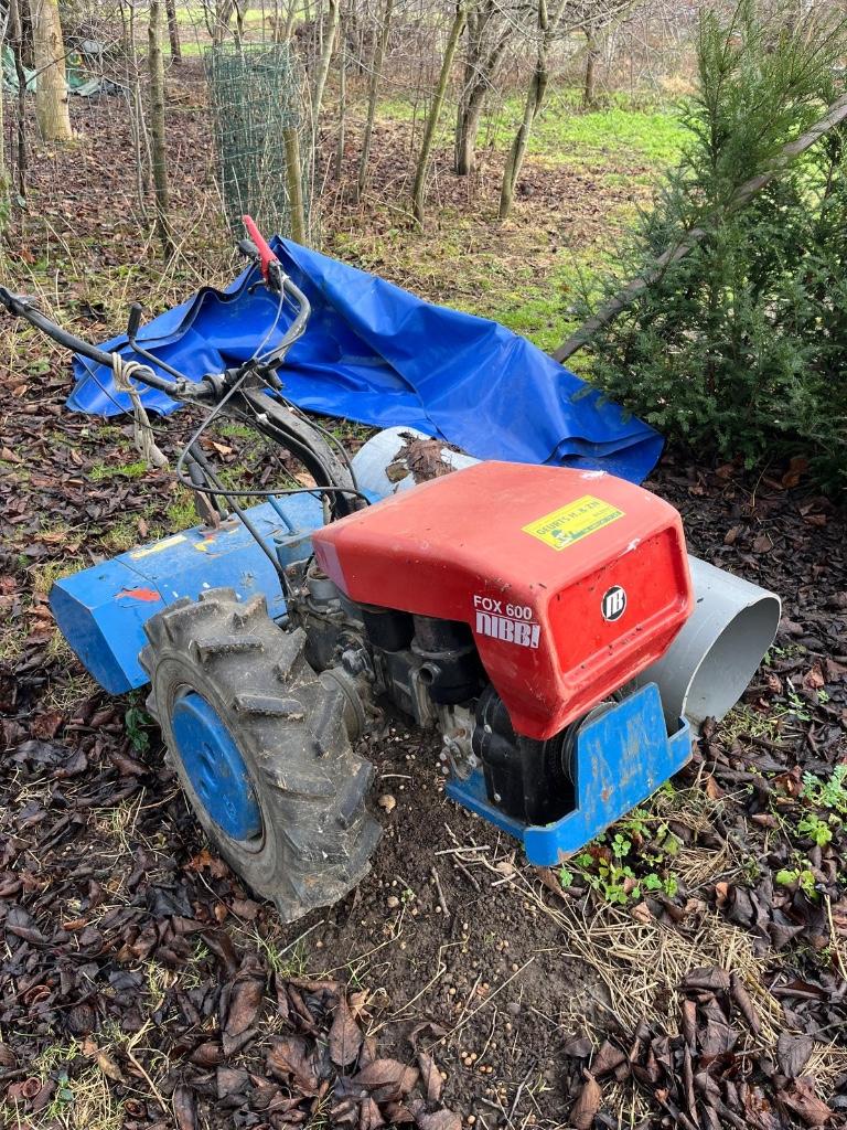 Motoculteur/frees Nibbi Fox 600, Doe-het-zelf en Bouw, Ophalen, Gebruikt, Bovenfrees, Nibbi