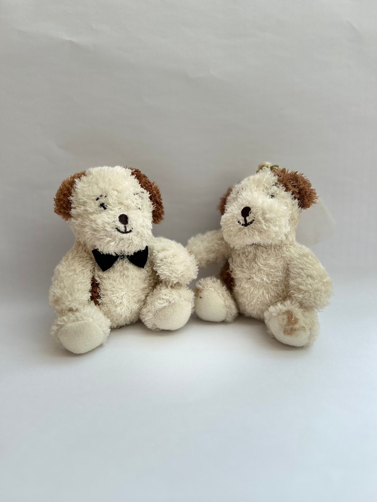 Trouw teddy beertjes / met geluidje (zie beschrijving), Ophalen, Zo goed als nieuw, Stoffen beer