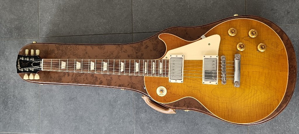 Gibson Les Paul Standard 59 Custom Shop 2020, Ophalen of Verzenden, Gebruikt, Solid body, Gibson