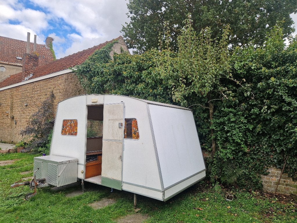 Caravane pliante Vintage Rapido 1973 - restauration/pièces, Caravanes & Camping, Jusqu'à 5, Présent, Raclet, Enlèvement