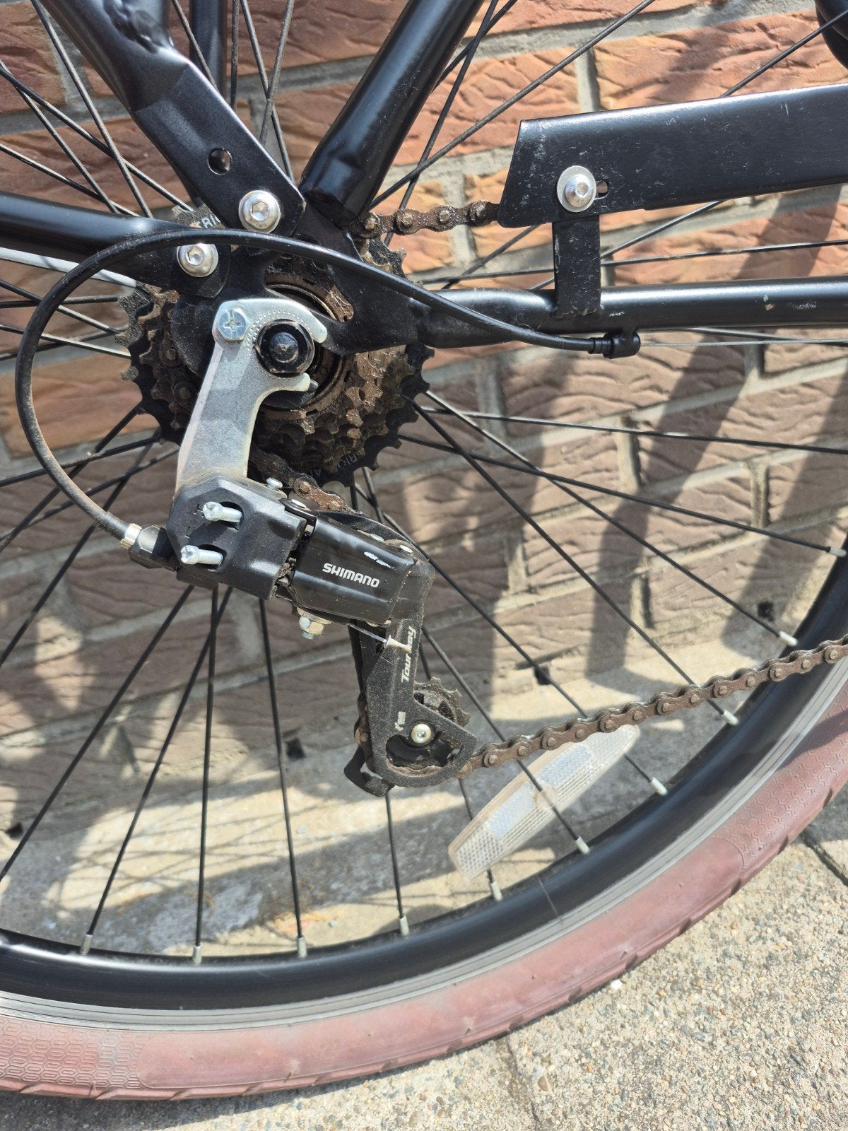 Damesfiets 28inch, Ophalen