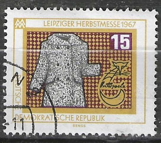 Duitsland DDR 1967 - Yvert 1007 - Handelsbeurs Leipzig (ST), Verzenden, DDR, Gestempeld