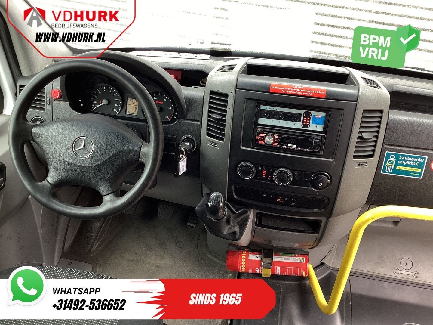 Mercedes-Benz Sprinter 313 2.2 CDI L3H2 €8.773 Incl. BTW BPM, 207 g/km, Mercedes-Benz, Bedrijf, Te koop