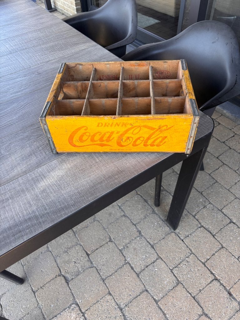 Vintage coca cola bak, Verzamelen, Ophalen