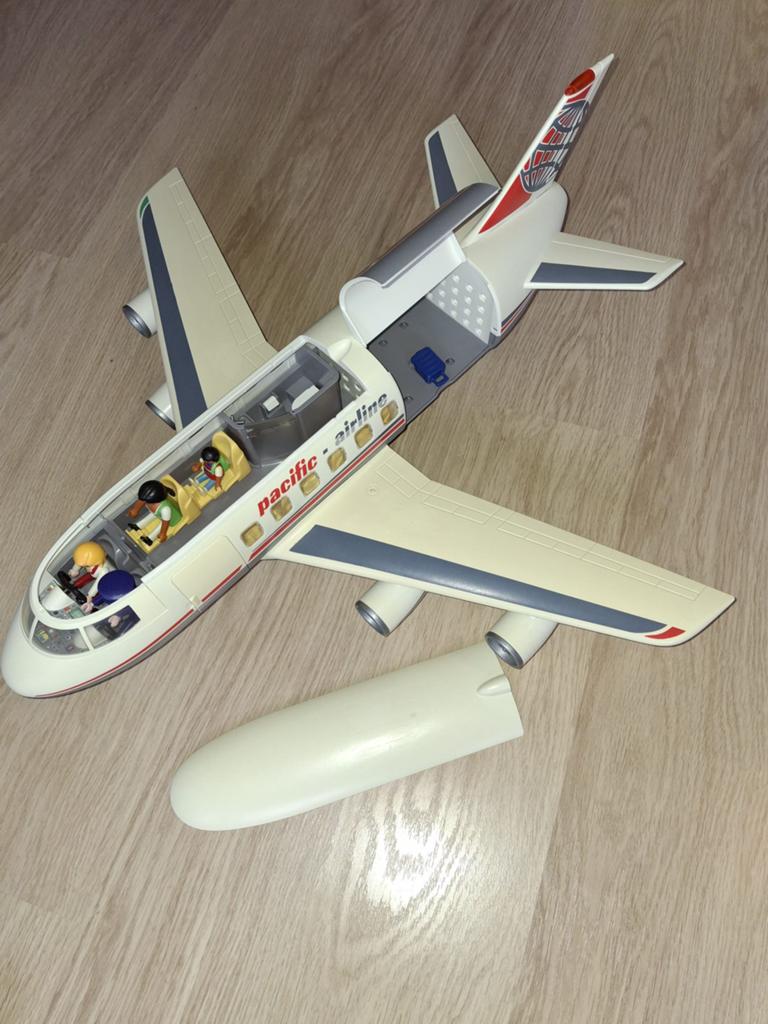 Avion Playmobil, Enlèvement, Utilisé