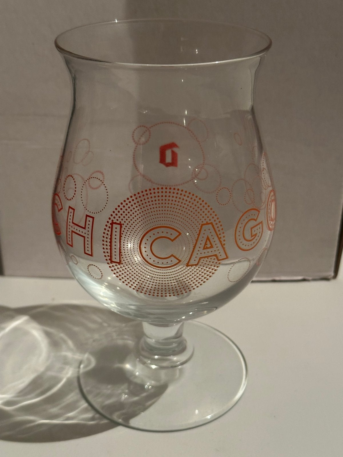 Duvel Chicago half rood half oranje, Ophalen of Verzenden, Zo goed als nieuw, Duvel