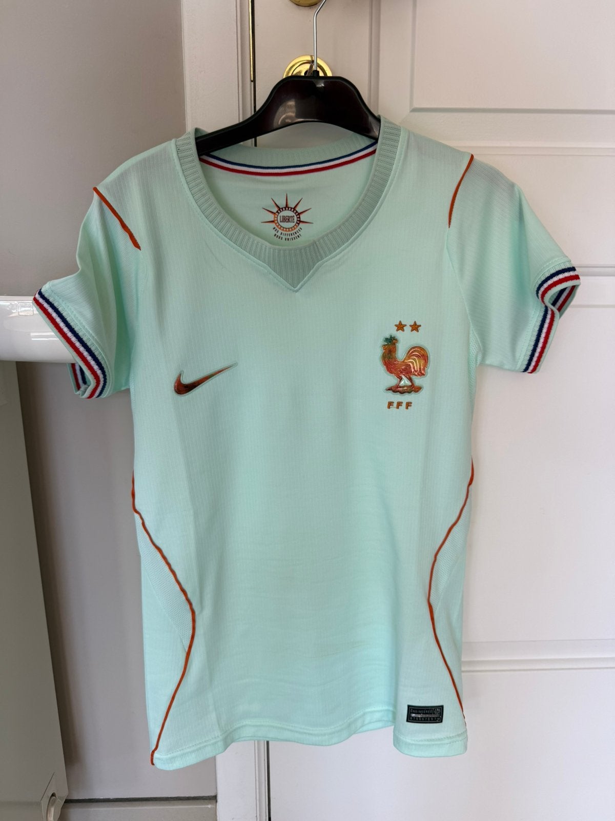 Groen teamshirt voor het WK 2026 Frankrijk, Sport en Fitness, Voetbal, Maat S, Ophalen of Verzenden, Zo goed als nieuw, Shirt