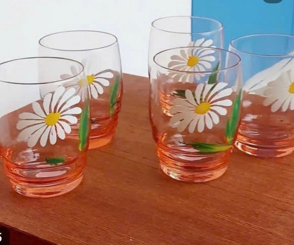 Vintage drinkglazen, Ophalen of Verzenden