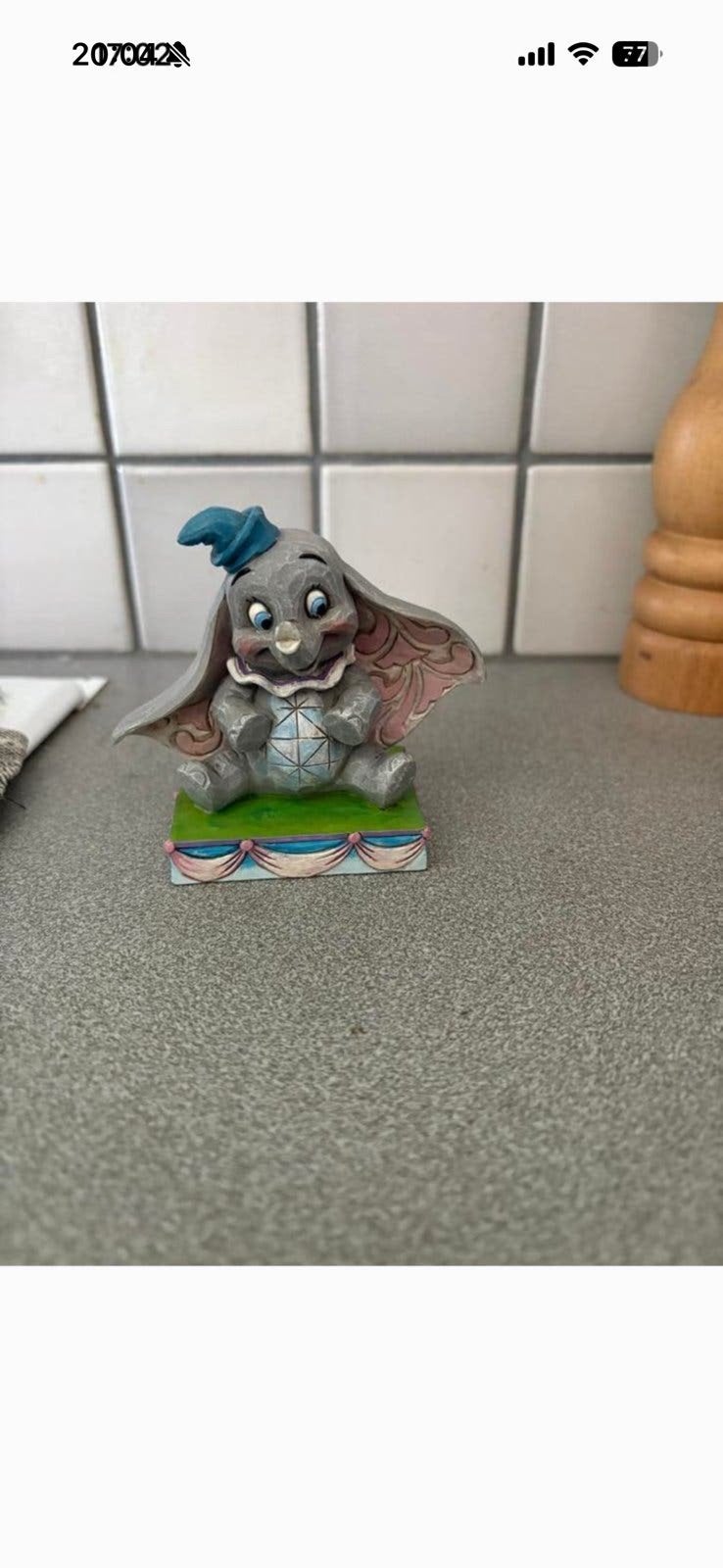 Mooi beeldje Dumbo 8,5 cm, Ophalen, Nieuw