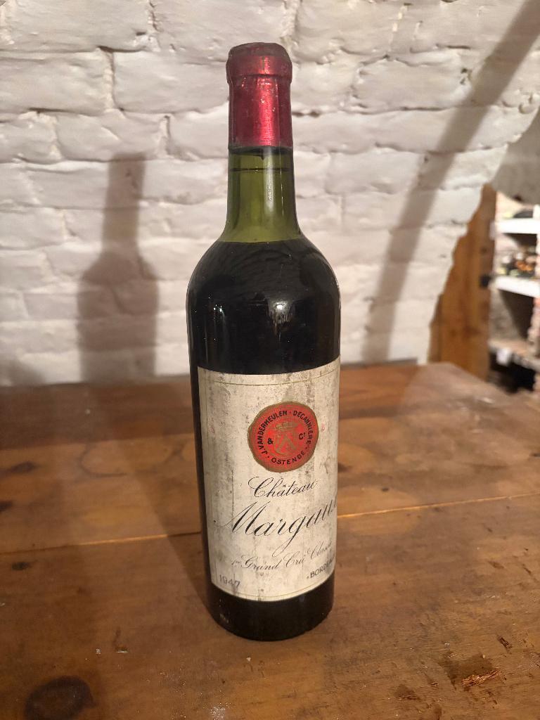 Chateaux Margaux 1947, Collections, Vins, Neuf, Pleine, Enlèvement, Vin rouge