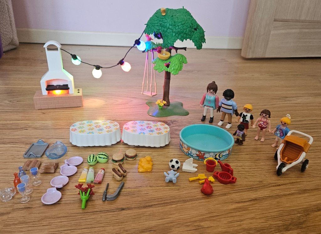 Playmobil City Life 9272 - Famille & Barbecue estival, Enlèvement, Utilisé, City life