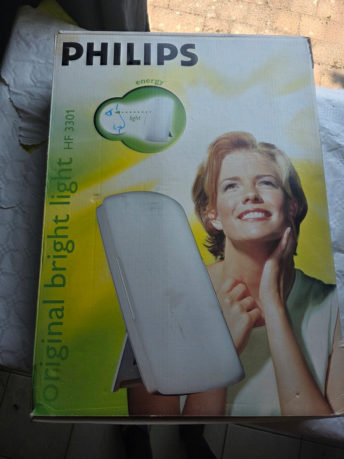 Originele Philips bright lighr HF 3301, Ophalen