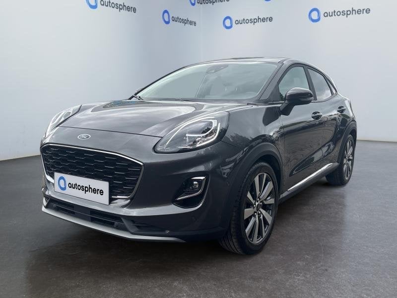 Ford Puma Titanium | 1.0 ecoboost 125 cv | Gps | Alu | Cruis, Puma, 5 deurs, Zilver of Grijs, 999 cc
