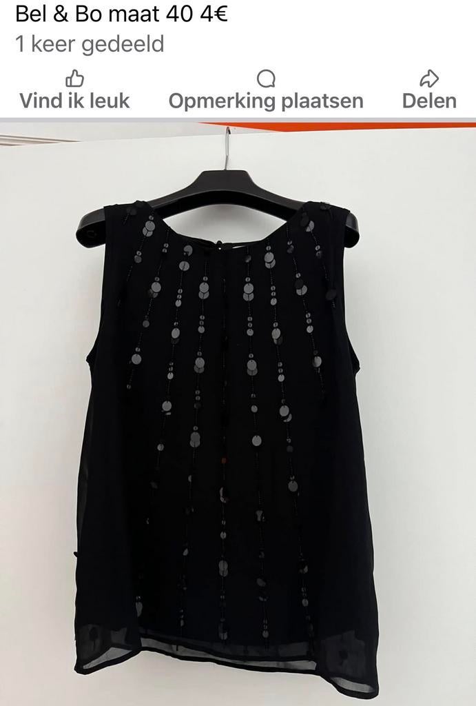 Appel et box taille M, Sans manches, Taille 38/40 (M), Enlèvement ou Envoi, Comme neuf